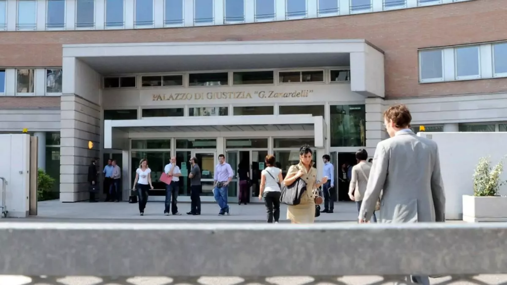 Fachada do Tribunal de Brescia na Itália - Cidadania por linha materna Thaís Veiga.